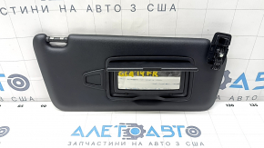 Right visor Mercedes GLA 14-20 for sunroof, for lighting, black, without hook