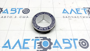 Center cap for Mercedes GLA 14-20 disk blue 75/70mm corrosion