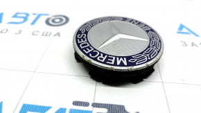 Center cap for Mercedes GLA 14-20 disk blue 75/70mm corrosion