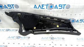 Side panel 2nd row of seats left Jaguar F-Pace X761 17-20 leather black, dented leather