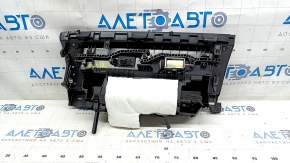 Glove box, glove compartment Tesla Model 3 18- black, broken fasteners