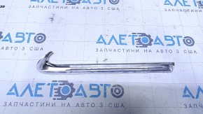 Lower rear left window molding Audi A4 B8 08-16 sedan, chrome, scratches