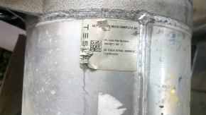 Rear electric motor housing left Tesla Model S 12-15 pre-restoration, under the rotor