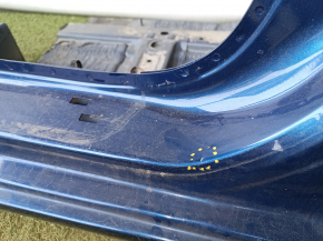 Front right quarter Hyundai Elantra AD 19-20 blue, on the body, bumps
