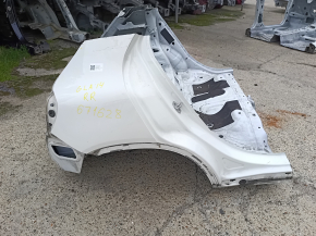 Quarter wing rear right Mercedes GLA 15-20 on the body, white