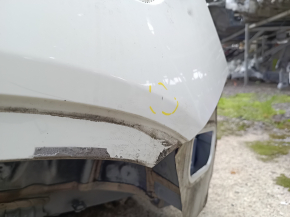 Quarter wing rear left Mercedes GLA 15-20 on the body, white, dent, bump