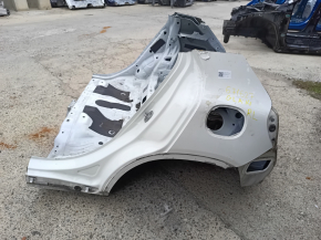Quarter wing rear left Mercedes GLA 15-20 on the body, white, dent, bump