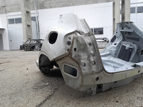 Quarter wing rear left Mercedes GLA 15-20 on the body, white, dent, bump