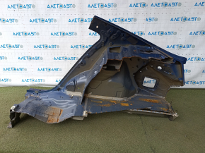 Quarter wing rear right Hyundai Elantra AD 17-20 blue, on the body, bumps
