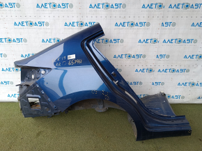 Quarter wing rear right Hyundai Elantra AD 17-20 blue, on the body, bumps