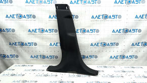 Center pillar trim lower left Jaguar F-Pace X761 17-20 black, scratches
