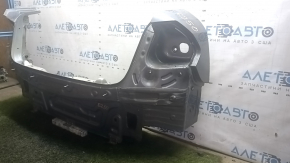 Rear panel VW Passat b7 12-15 USA 2 parts with eyepieces, graphite LD7X