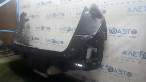 Rear panel Audi Q5 8R 09-17 set 3 parts with eyepieces, black LY9B