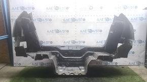 Rear panel Audi Q5 8R 09-17 set 3 parts with eyepieces, black LY9B