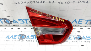 Interior tailgate light left Mercedes GLA 15-20 halogen, cracks in glass