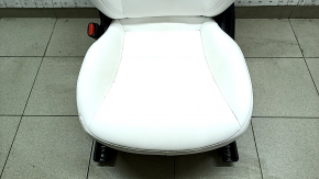 Driver's seat Tesla Model 3 18 - white leather, with airbag, electric, heated, with tensioner