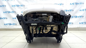 Driver's seat Tesla Model 3 18 - white leather, with airbag, electric, heated, with tensioner