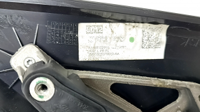Side mirror left Mercedes GLA 15-20 7+4 pins, without auto-fold, turn signal, white, cracks in turn signal glass