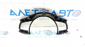 Steering wheel trim Jaguar F-Pace X761 17- black, chrome, top