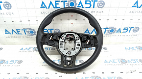 Naked steering wheel Jaguar F-Pace X761 17-21 leather black, heated, scratches