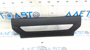 Door sill trim front left Jaguar F-Pace X761 17-20 black, scratches, broken fastening