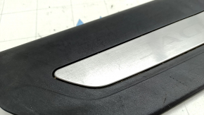 Door sill trim front left Jaguar F-Pace X761 17-20 black, scratches, broken fastening