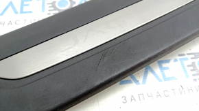 Door sill trim front right Jaguar F-Pace X761 17-20 black, scratches, broken fastening