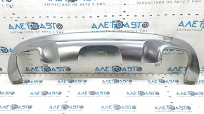 Rear bumper trim lower Mercedes GLA 15-17 without night pkg, chrome, dent