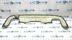 Rear bumper trim lower Mercedes GLA 15-17 without night pkg, chrome, dent