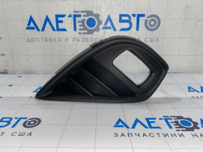 Front bumper grille right Toyota Highlander 20- under fog lights