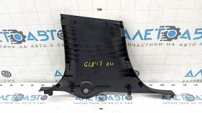 Center pillar trim lower right Mercedes GLA 15-20 black