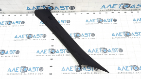 Front pillar trim left upper Mercedes GLA 15-20 black