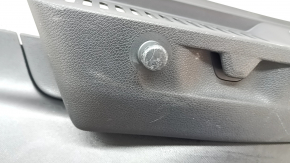 Upper left rear pillar trim Mercedes GLA 15-20 black, without speakers, scratches, worn