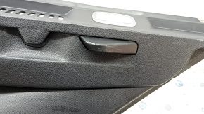 Upper left rear pillar trim Mercedes GLA 15-20 black, without speakers, scratches, worn