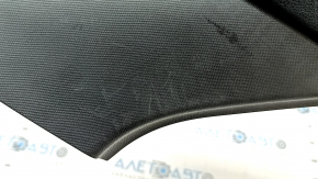 Upper left rear pillar trim Mercedes GLA 15-20 black, without speakers, scratches, worn