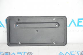 Tesla Model Y 20 rear license plate frame - scratches