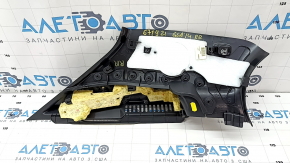Upper right rear pillar trim Mercedes GLA 15-20 black, without speakers, scratches, worn