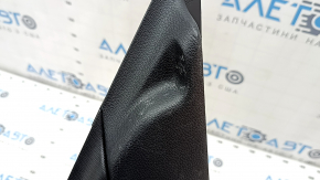 Upper right rear pillar trim Mercedes GLA 15-20 black, without speakers, scratches, worn