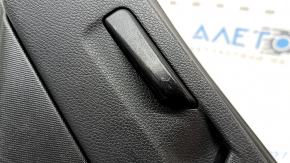 Upper right rear pillar trim Mercedes GLA 15-20 black, without speakers, scratches, worn