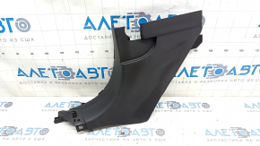 Front pillar trim lower left Jaguar F-Pace X761 17-20 black, scratches
