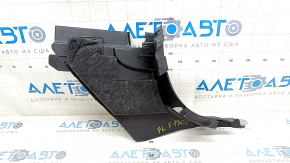 Front pillar trim lower left Jaguar F-Pace X761 17-20 black, scratches