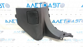 Front pillar trim lower right Jaguar F-Pace X761 17-20 black, scratches