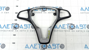 Mercedes GLA 14-20 steering wheel trim black with chrome, peeling coating