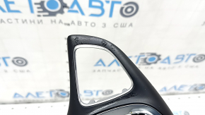 Mercedes GLA 14-20 steering wheel trim black with chrome, peeling coating