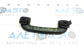 Front right ceiling handle Jaguar F-Pace X761 17- black, broken fasteners