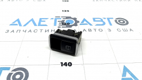 Rear left window lift control Mercedes GLA 14-20 black with chrome