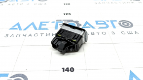 Rear left window lift control Mercedes GLA 14-20 black with chrome