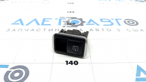 Rear right window lift control Mercedes GLA 14-20 black with chrome