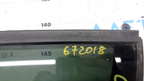 Door glass triangle with seal rear left Mercedes GLA 15-20 tinted, scuffed seal