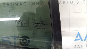 Door glass triangle with seal rear right Mercedes GLA 15-20 tinted, scuffed seal
